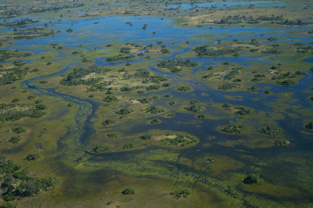 Delta from the air